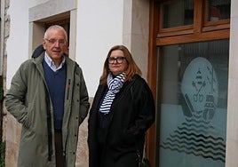 El alcalde Iñaki Ostolaza y Duñike Agirrezabalaga (PSE-EE).