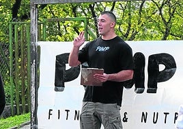 Rubén Iglesias en el aniversario de Pump Sistema.