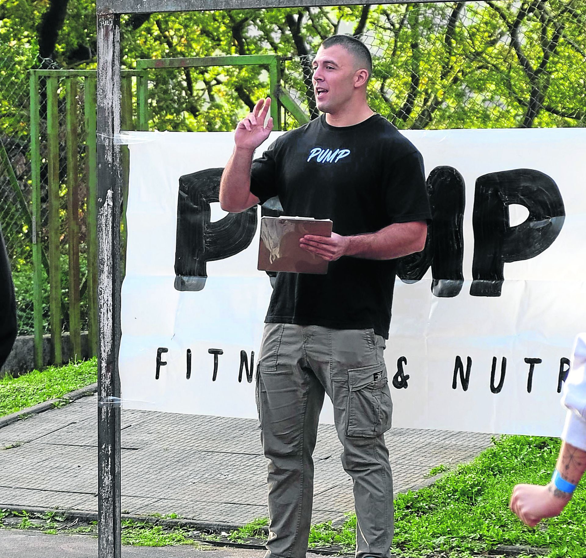 Rubén Iglesias en el aniversario de Pump Sistema.