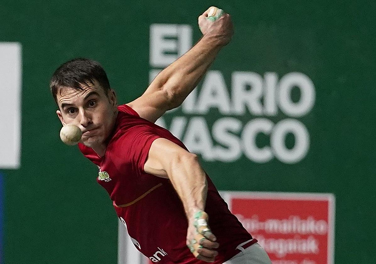 Ander Imaz juega este sábado en el Madalensoro de Oiartzun.