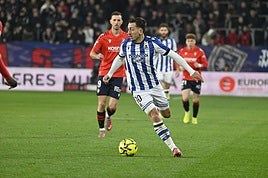 Oyarzabal, ante Osasuna