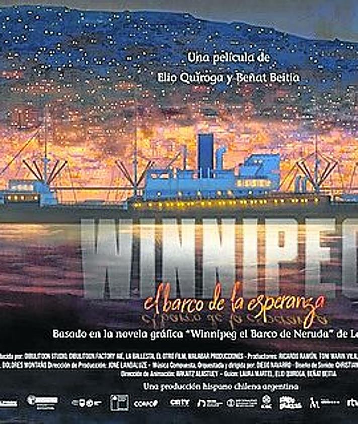 Imagen secundaria 2 - La travesía del 'Winnipeg' de Neruda