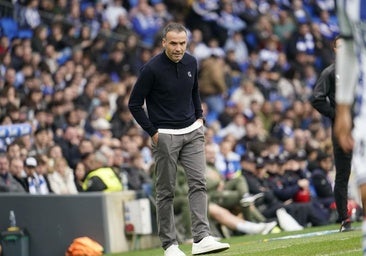 Sergio: «Es una derrota dura, el gol ha llegado en nuestro mejor momento»