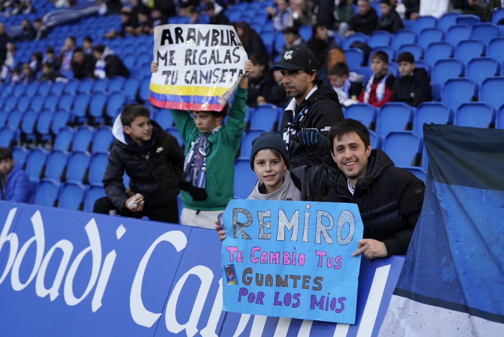 Búscate en las gradas de Anoeta