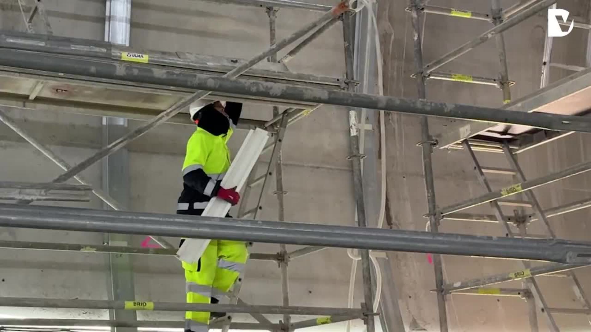 Así avanzan las obras de la estación del Topo Centro -La Concha