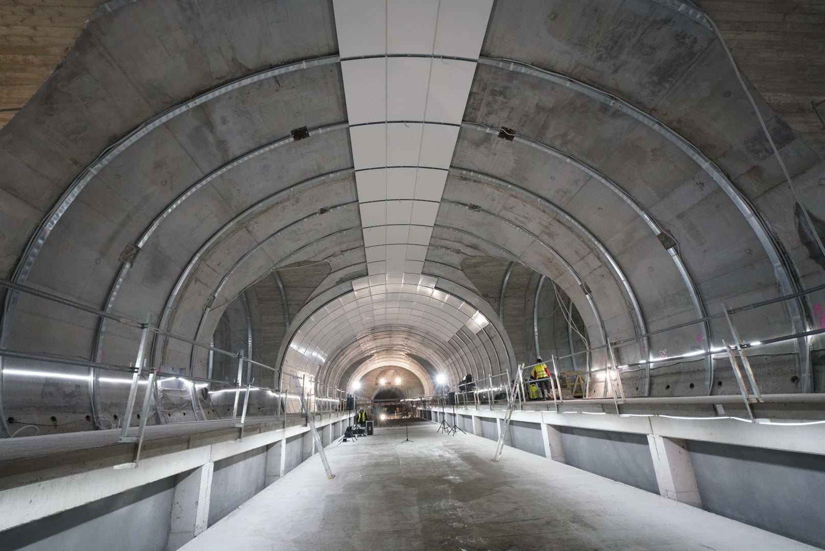 Así está ya la estación del Topo Centro - La Concha
