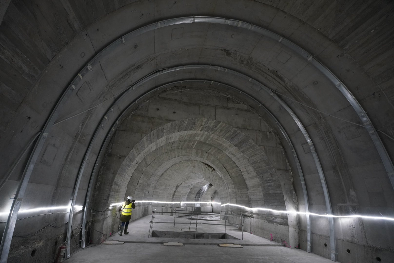 Así está ya la estación del Topo Centro - La Concha