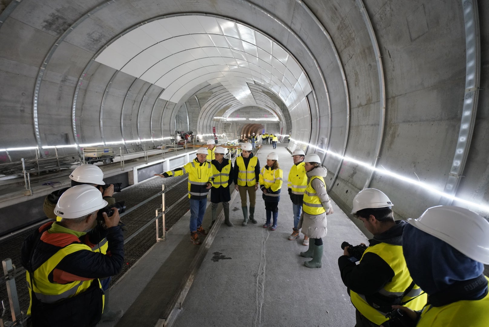 Así está ya la estación del Topo Centro - La Concha
