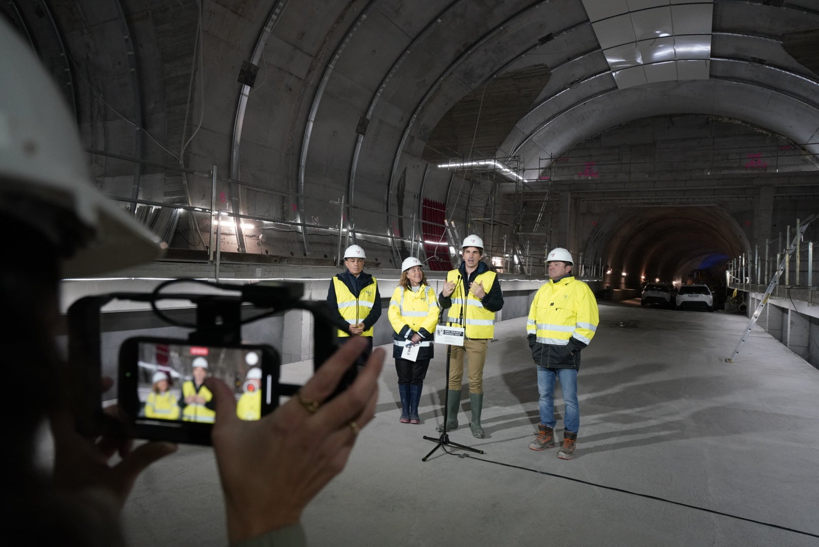 Así está ya la estación del Topo Centro - La Concha