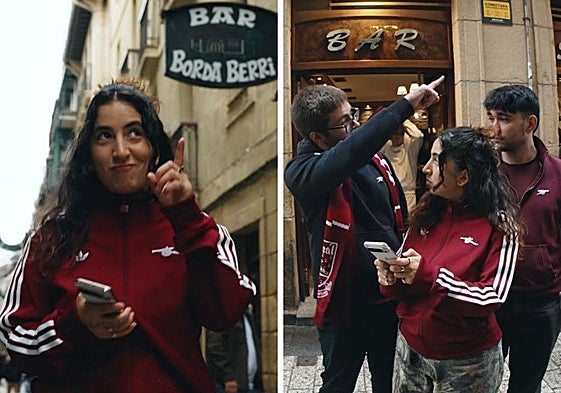 Fans del Arsenal descubren los restaurantes favoritos de Zubimendi y Merino en San Sebastián