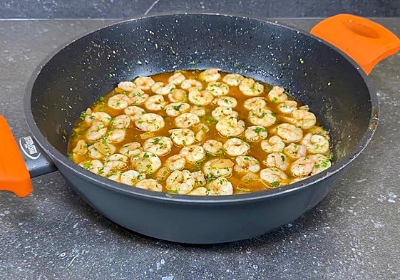 Receta de gambitas al ajillo