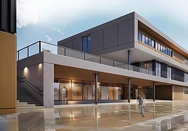 Así lucirá el nuevo instituto de Secundaria de Urnieta.