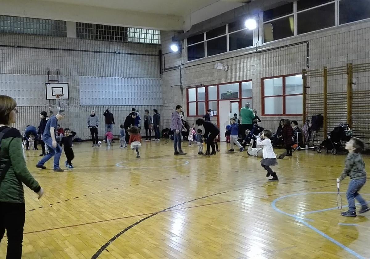 El gimnasio del polideportivo de Ipurua será el espacio reservado los fines de semana para los juegos.