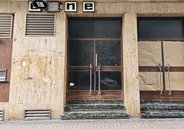 Aspecto actual del local que hasta el año 2007 acogió el cine Zubelzu.