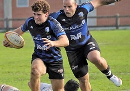 Gesalaga Okelan Gipuzkoa Sortzen al ataque.