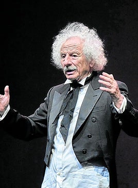 'El brujo' representará este viernes 'Mi vida en el arte' en el auditorio.