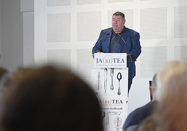 Xabier Zabaleta, presidente de Jakitea.