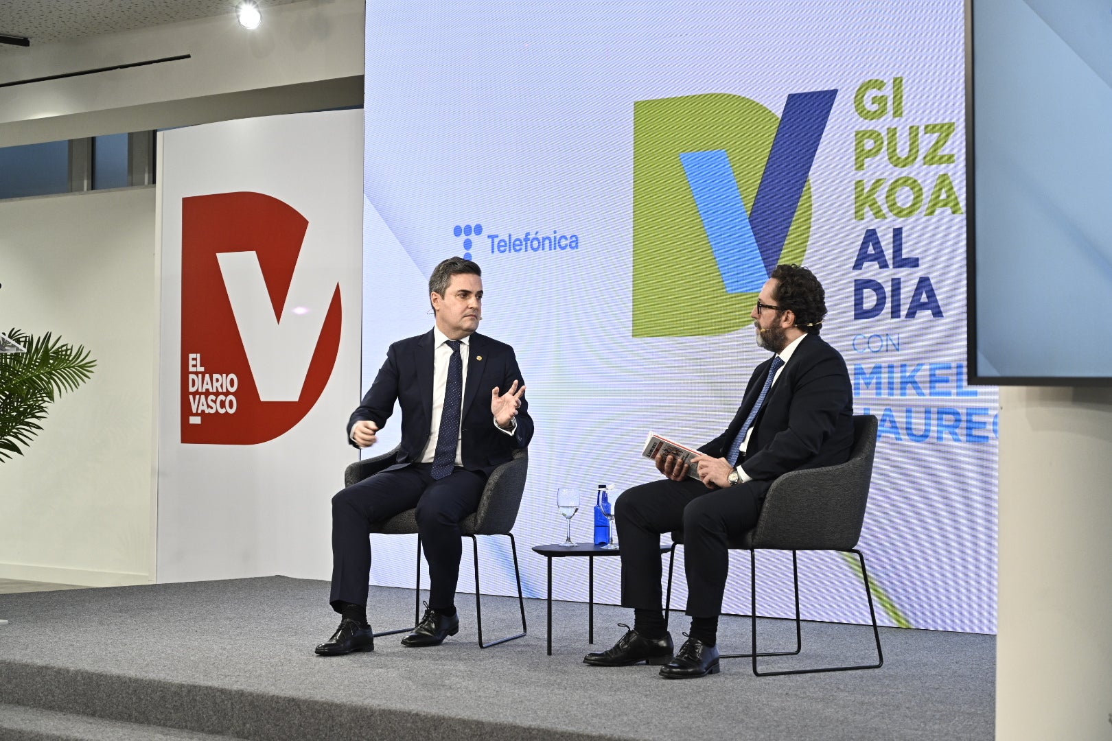 Jauregi: «Nos comeremos las uvas con el acuerdo de Ayesa cerrado»