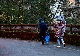 Los okupas abandonan el Instituto de Martutene horas antes de que llegue la Policia