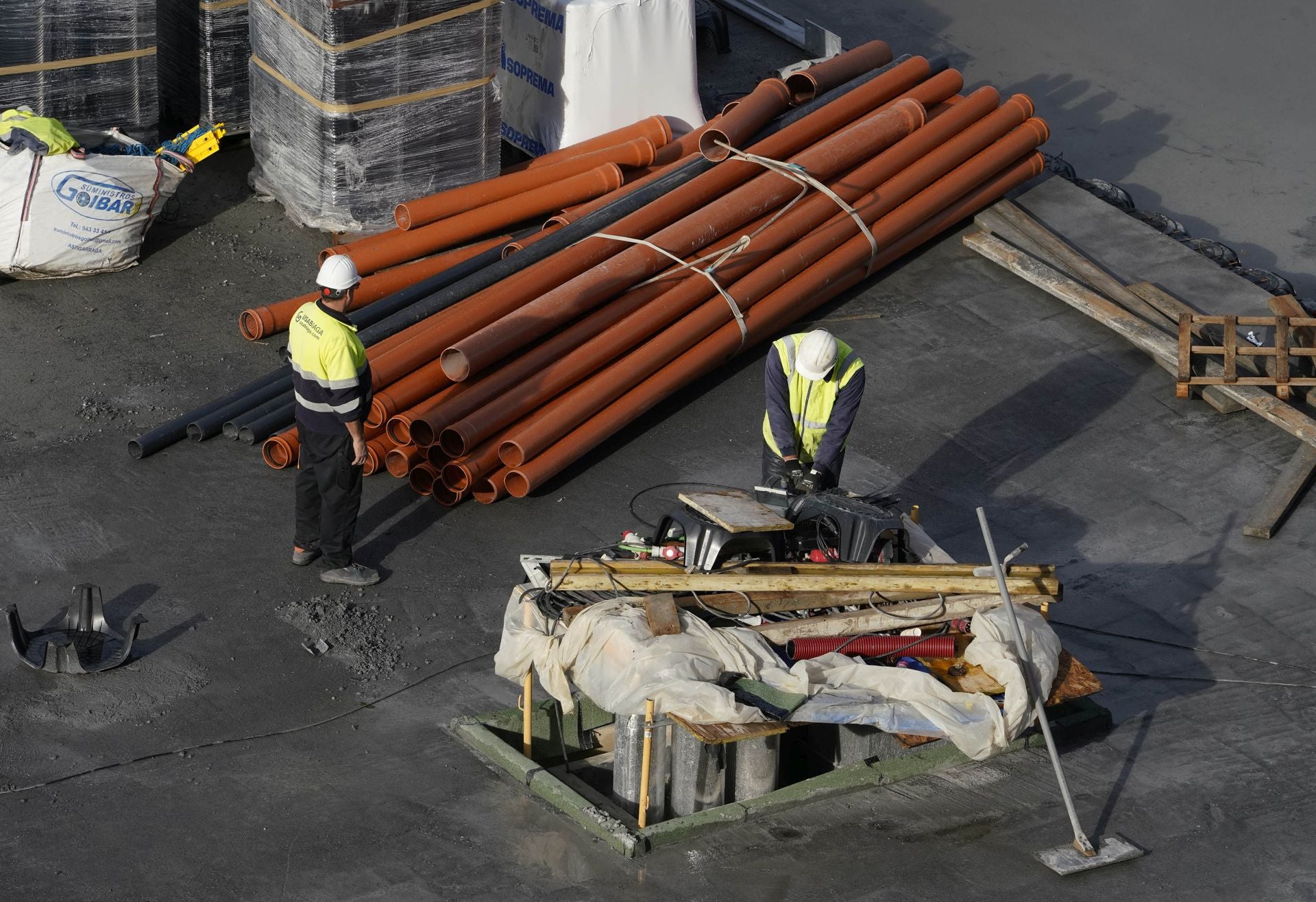 Las obras para poder recibir el TAV en Atotxa, a punto