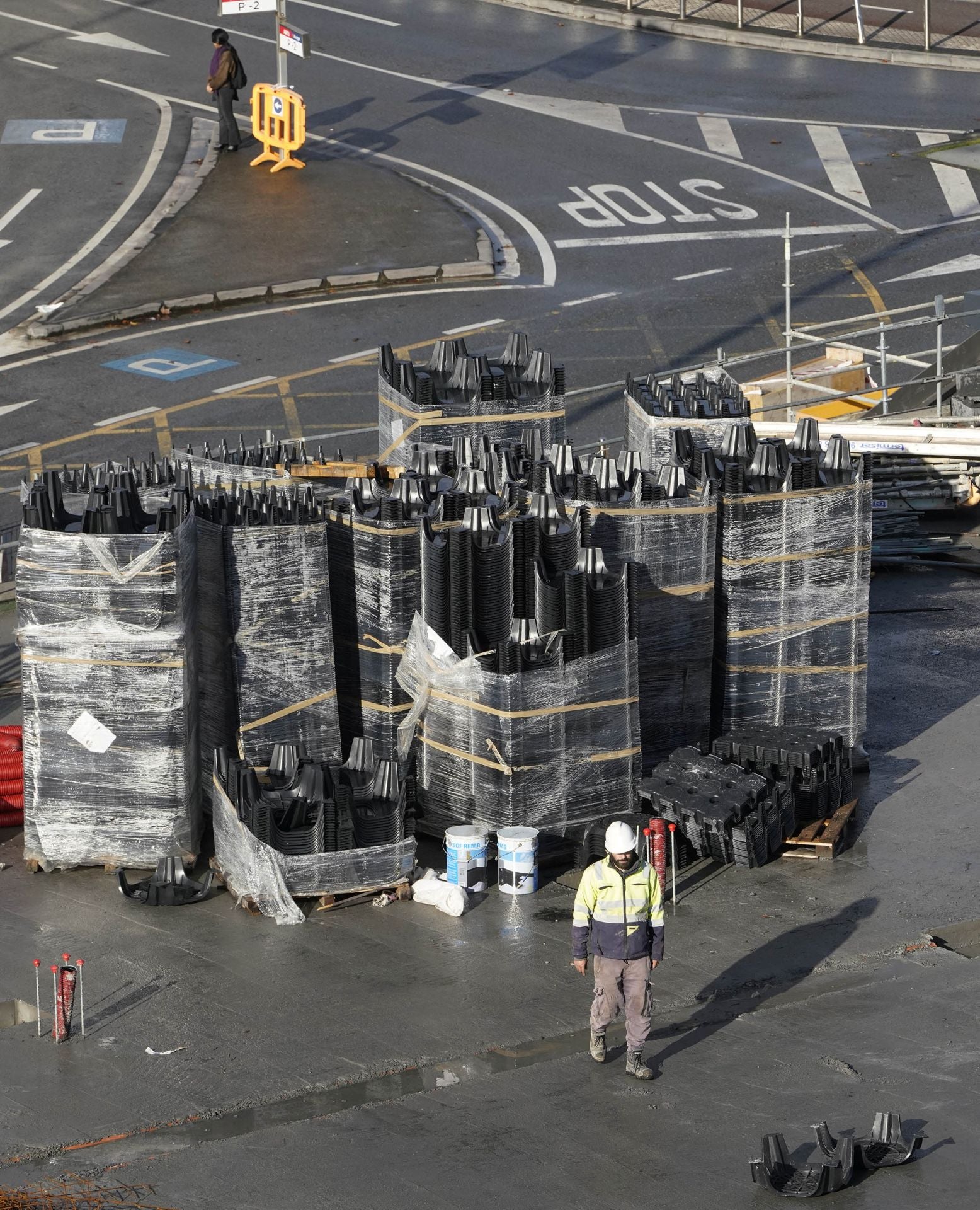 Las obras para poder recibir el TAV en Atotxa, a punto