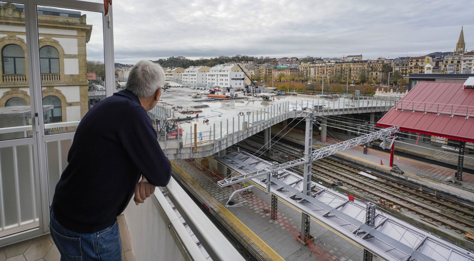Las obras para poder recibir el TAV en Atotxa, a punto