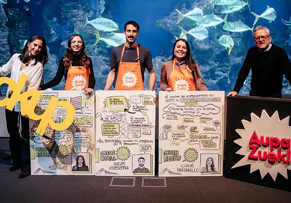 Expertos de diferentes empresas debatieron sobre innovación y sostenibilidad en el Aquarium.