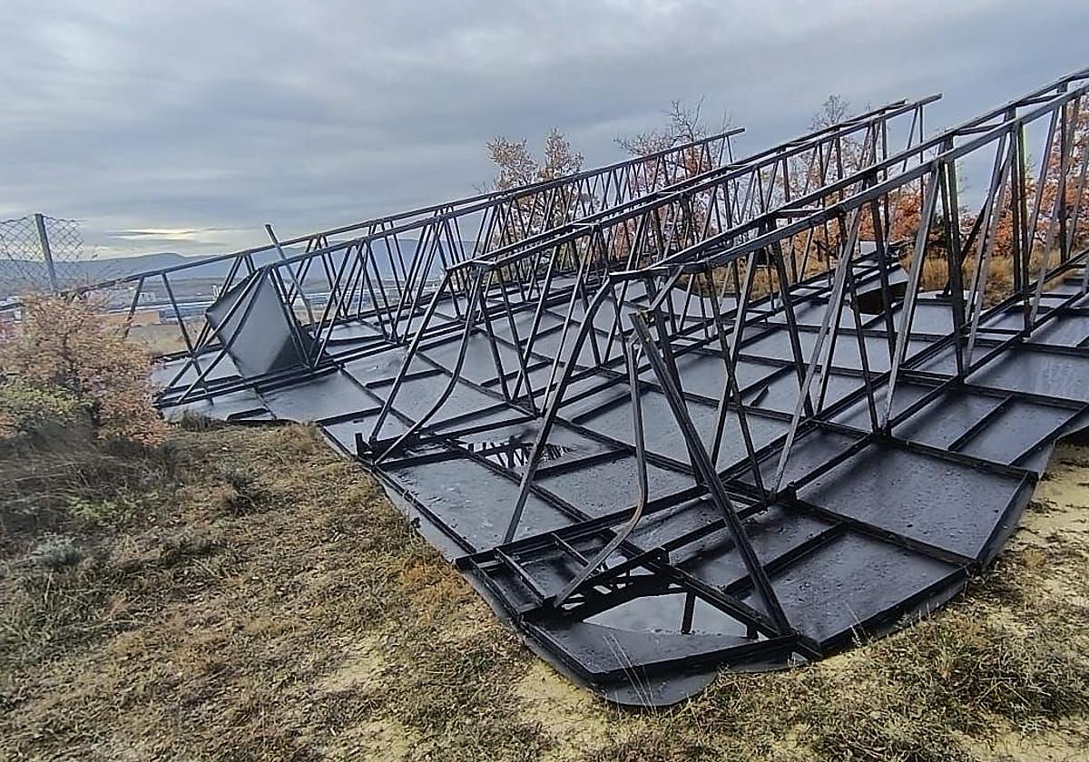 Ernai derriba el último toro de Osborne del País Vasco