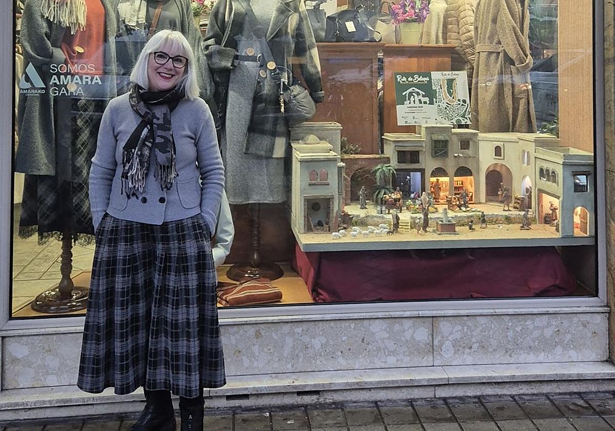 Ana María Ruiz, de la boutique Kaixo de la avenida Isabel II de Amara.