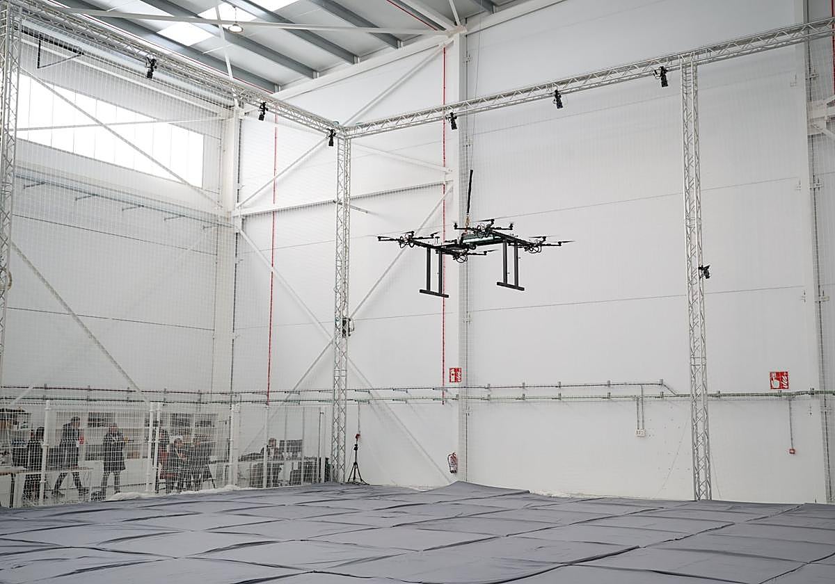 Los 'obreros voladores' de Tecnalia