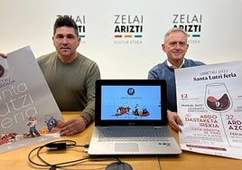 Los dos alcaldes. Presentaron ayer la feria, uno de los actos más importantes del año organizado conjuntamente.