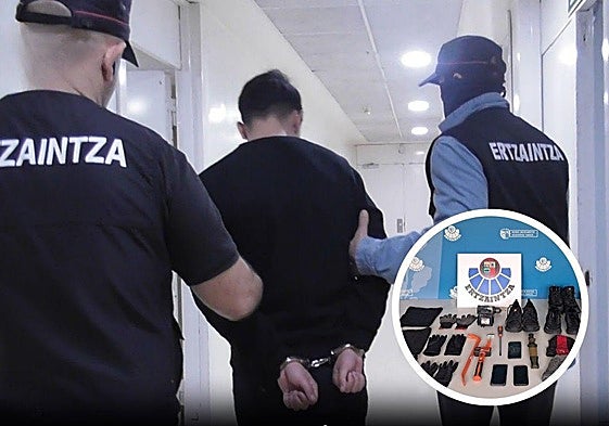 Tres integrantes de un grupo criminal detenidos tras dos robos en viviendas de Oiartzun y Leaburu
