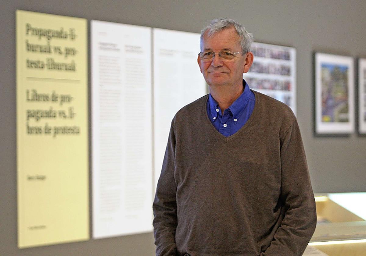 El fotógrafo británico, en el Museo de San Telmo hace siete años.