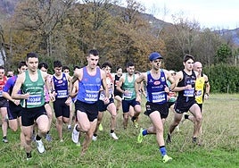 Salida de la prueba absoluta en Ordizia.