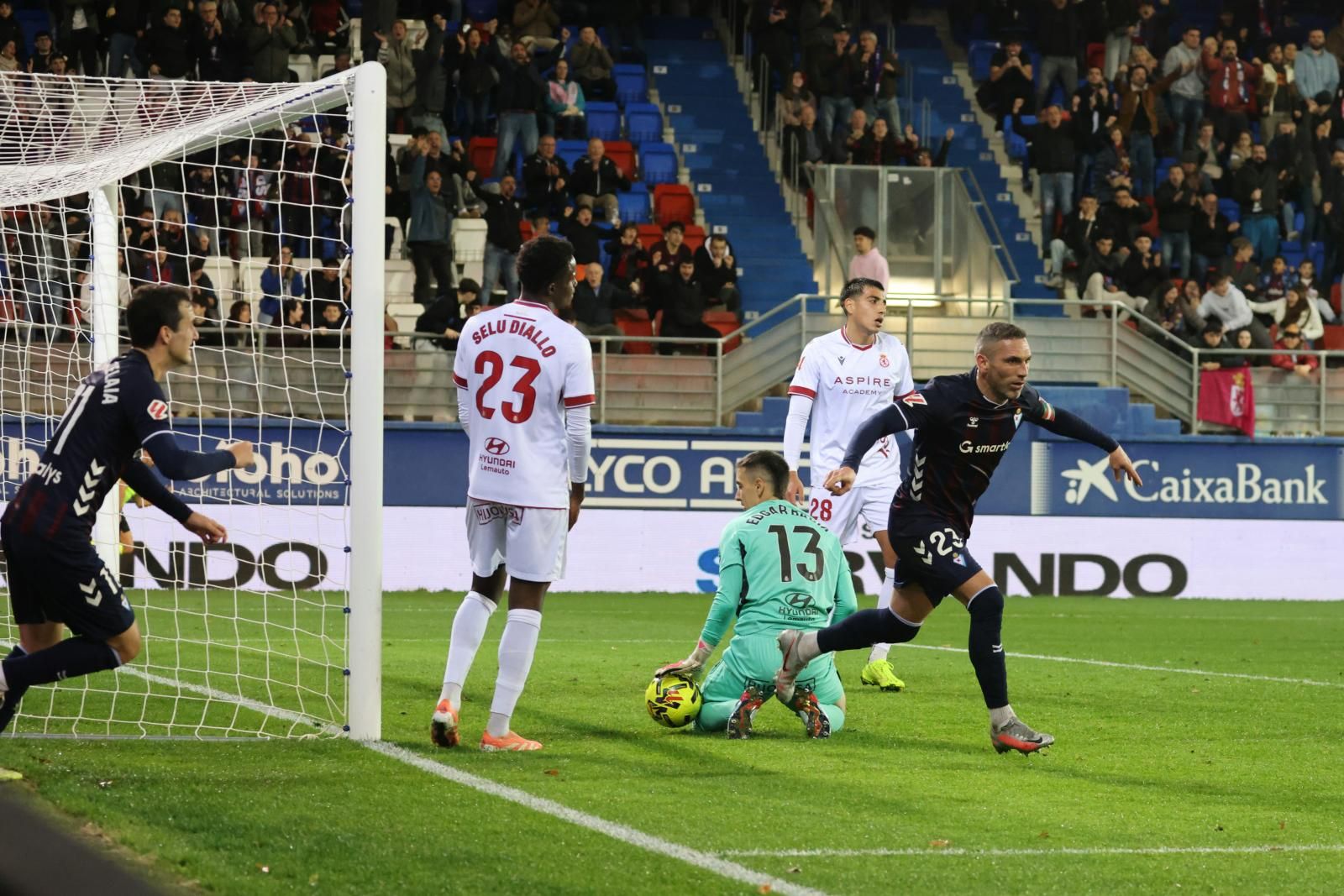 El Eibar 1 - Cultural 2, en imágenes