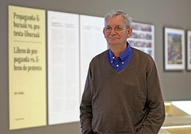 El fotógrafo británico, en el Museo de San Telmo hace siete años.