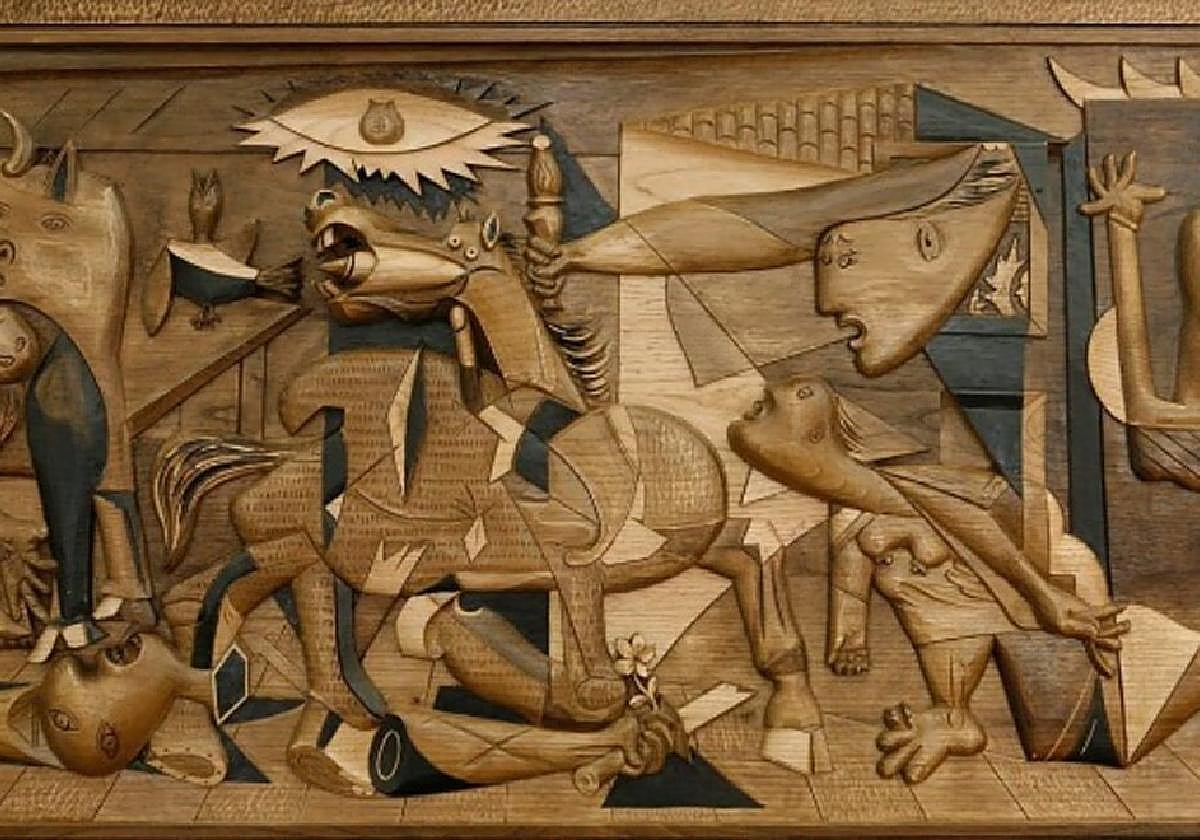 El objetivo es el de finalizar la talla para el centenario del bombardeo, el 26 de abril de 2037.