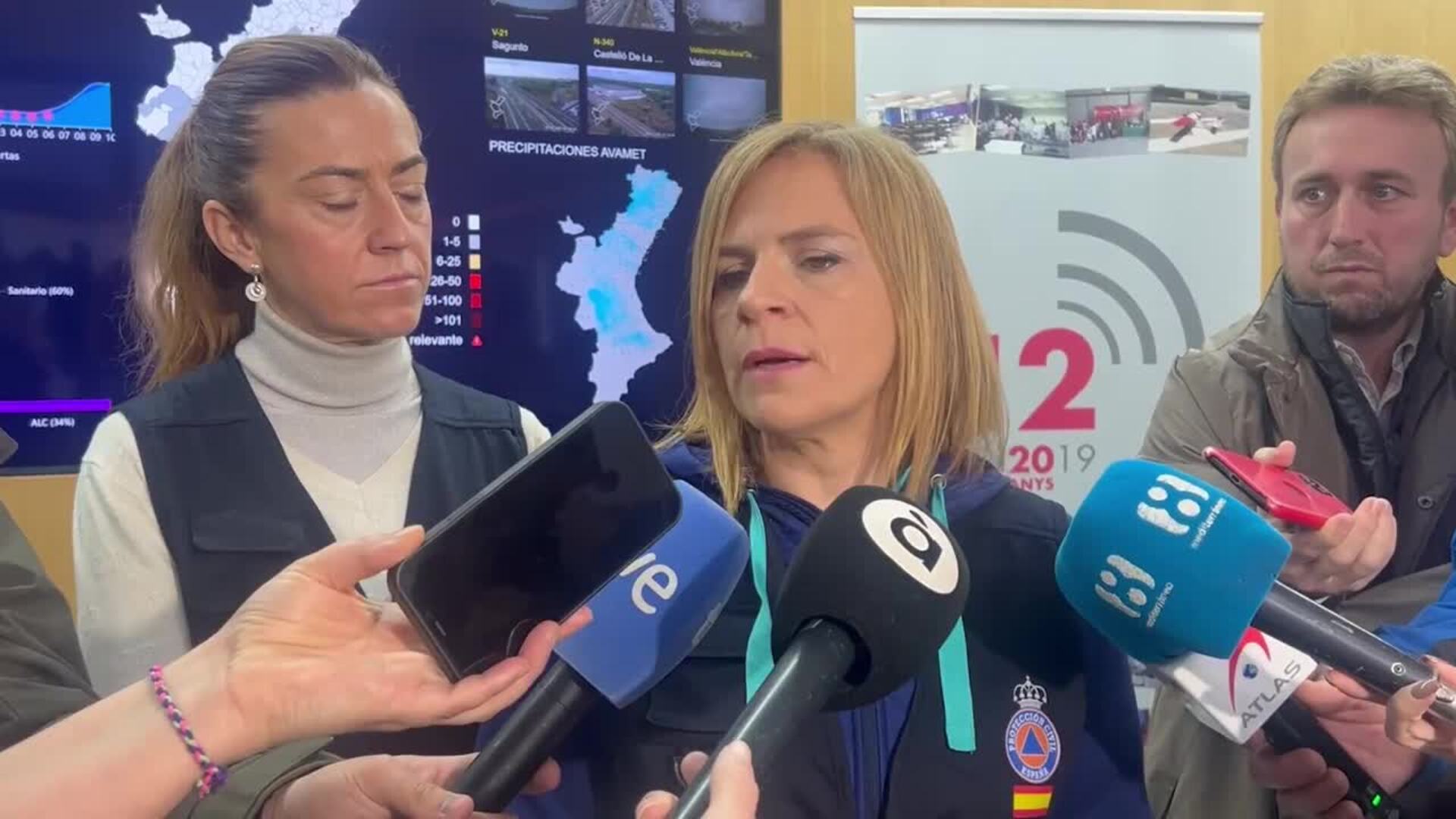 Bernabé: "Ahora puede que veamos que no llueve pero esta noche y mañana