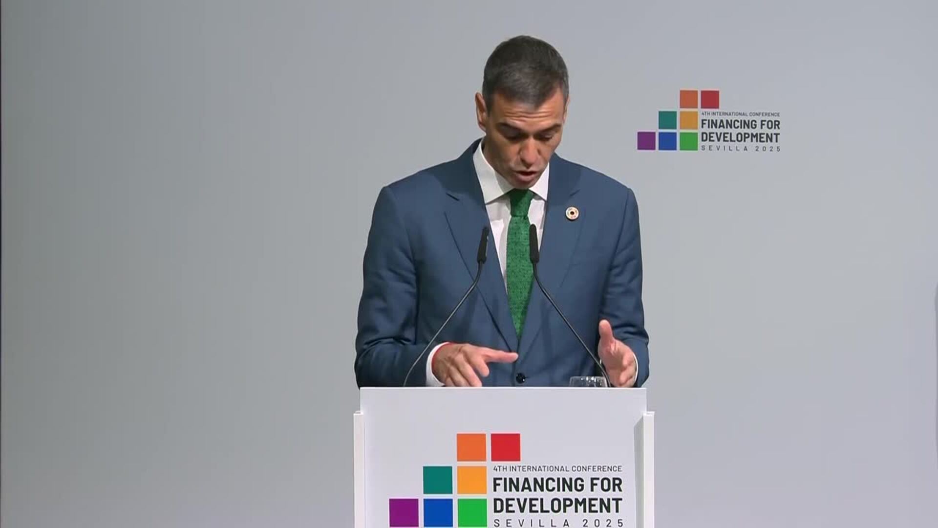 Sánchez ofrece a España como "refugio" de la ONU ante los recortes de EEUU
