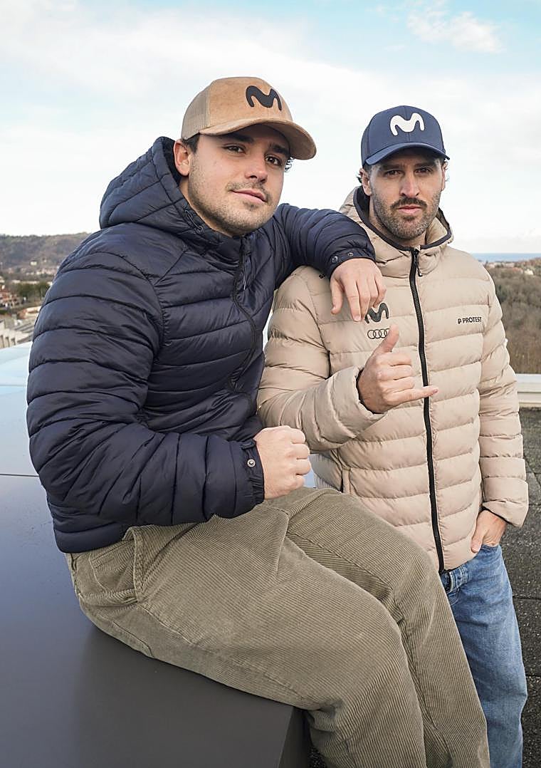Image - Eguibar and Romero, at the DV facilities.