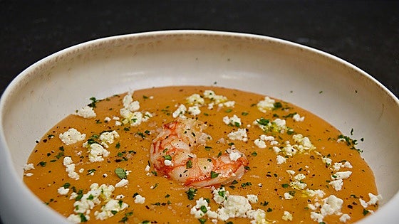 Receta de crema de gambones