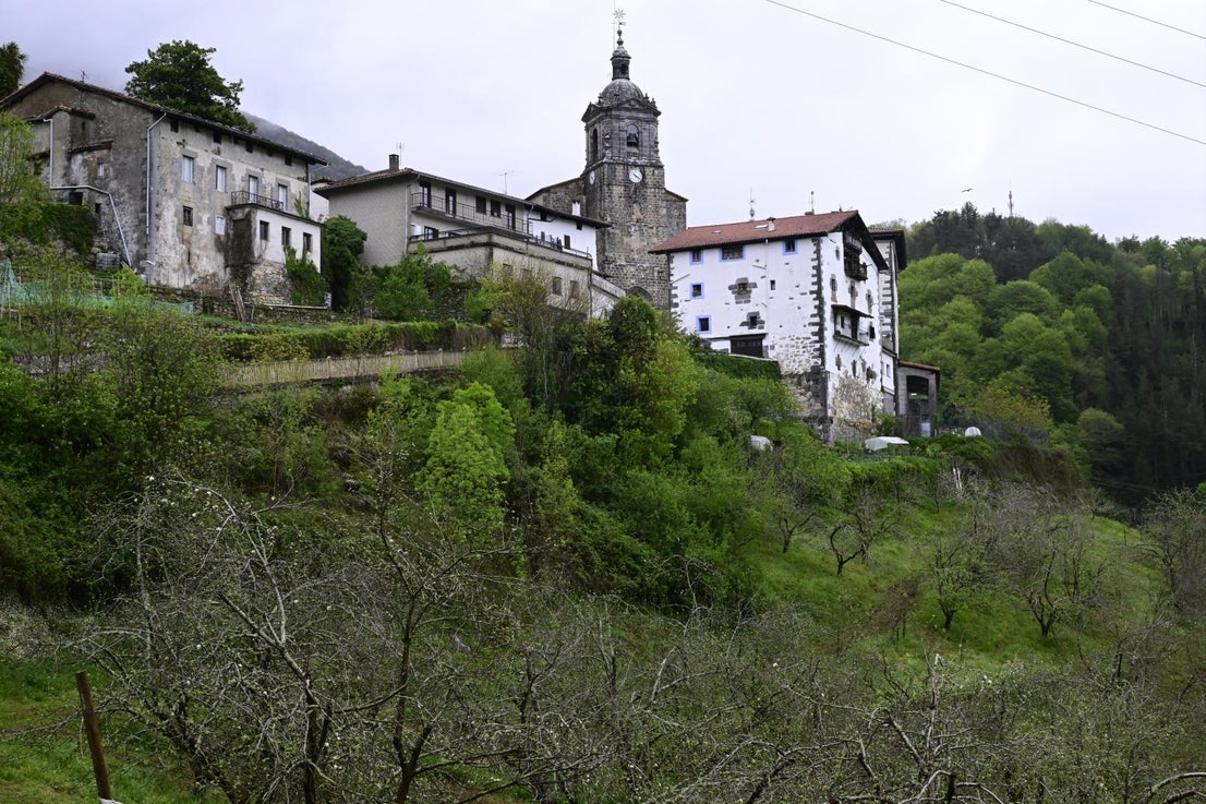 Los manzanos florecen en Errezil