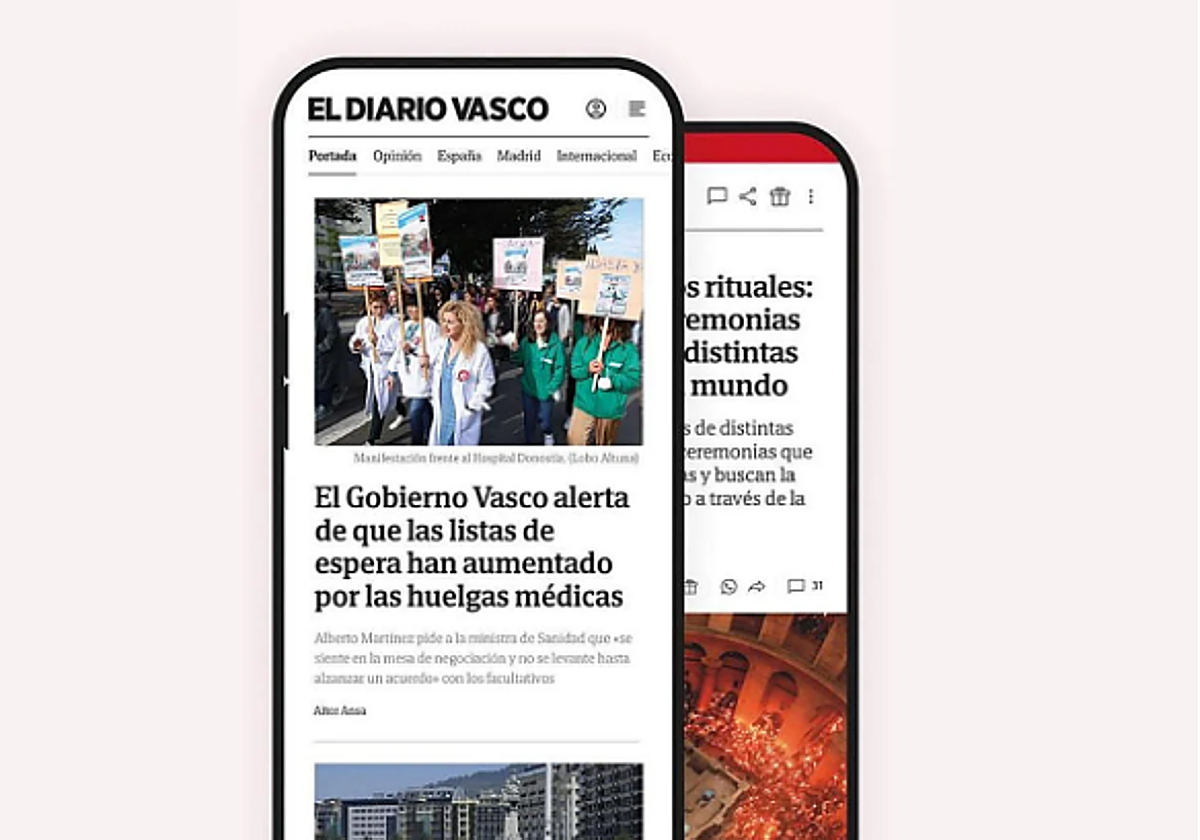 Descarga y descubre la nueva app de El Diario Vasco | El Diario Vasco