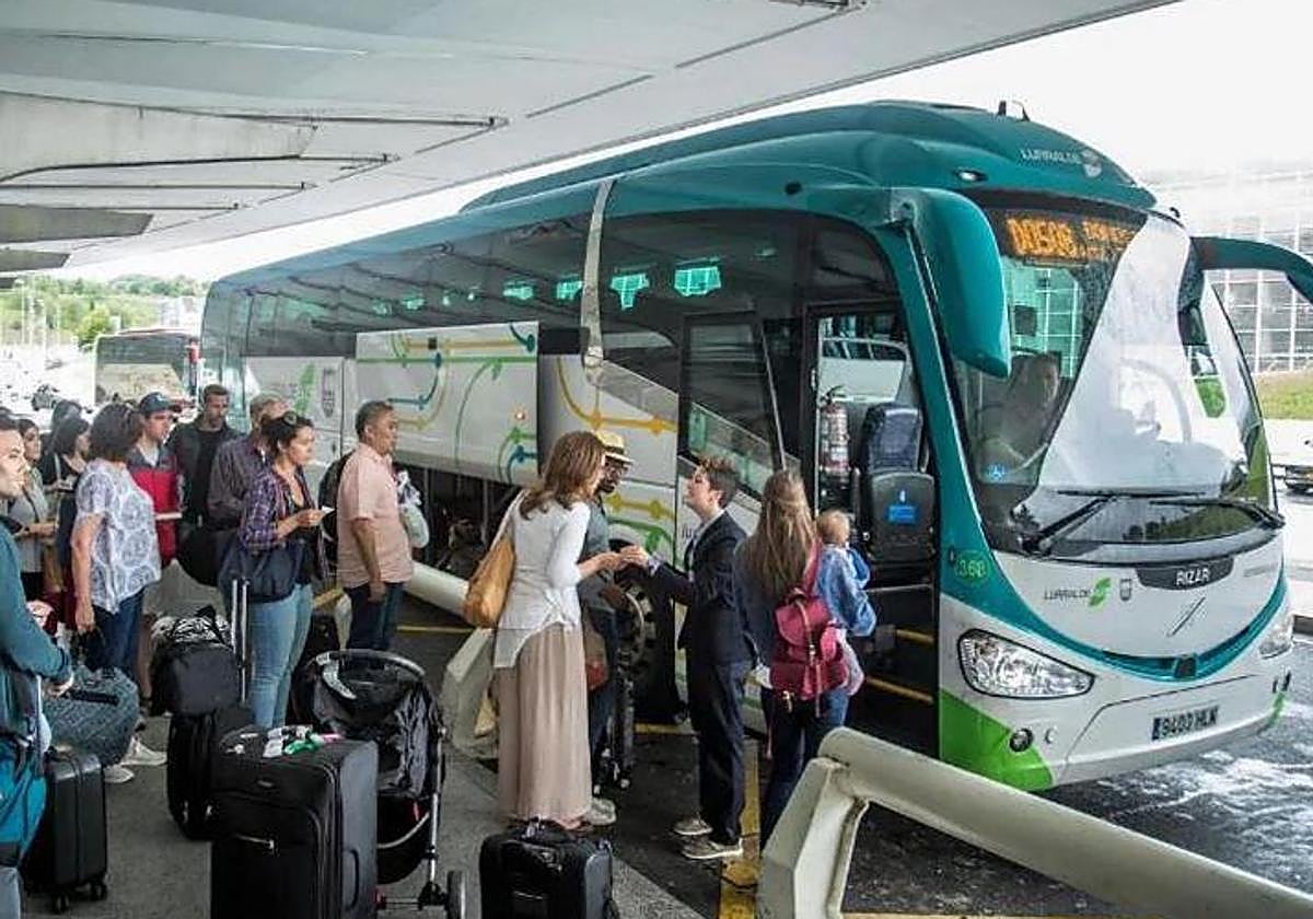 Estos son los horarios de los autobuses desde Donostia a Loiu y al ...
