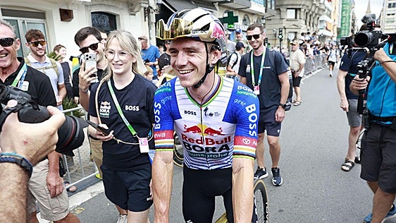 Evenepoel: «Ha sido la más complicada de las cuatro victorias»