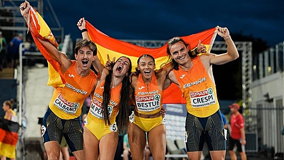 Andoni Calbano se cuelga un bronce europeo