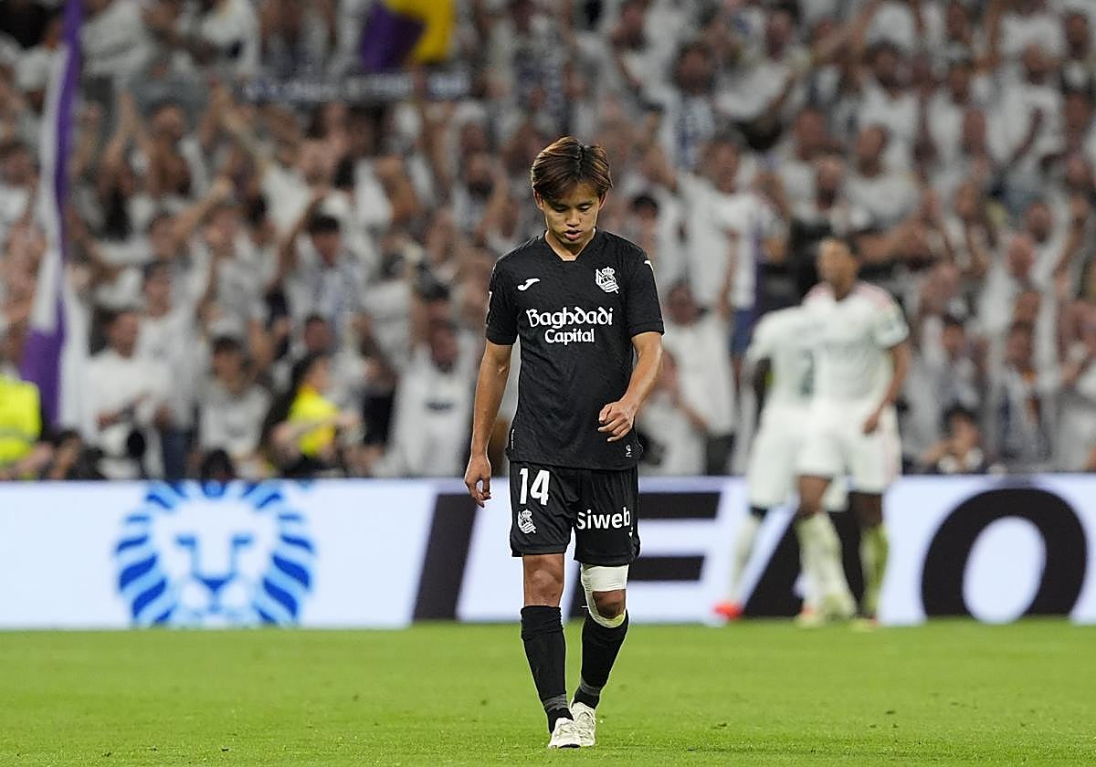 La Real se desinfla en el Bernabéu