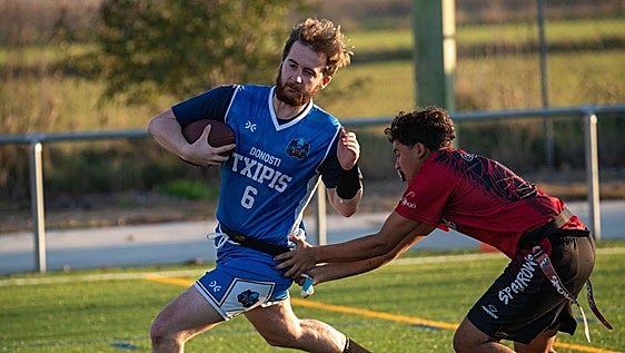 Donosti Txipis siembra la semilla del flag football en Gipuzkoa