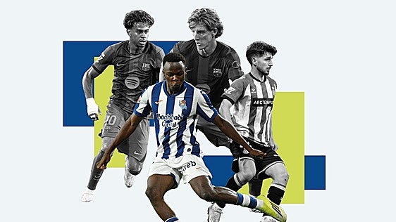 Ochieng, la nueva joya de la Real Sociedad que supera el ratio de Lamine Yamal en Liga: un gol o asistencia cada 58 minutos