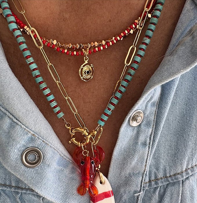 Mezcla de collares.